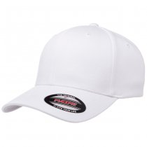 Flexfit Wooly Combed Cap - White