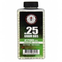 G&G 0.25g Tracer BBs 2700rds - Green