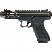 WE G Series Galaxy Gas Blow Back Pistol - Black