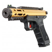 WE G Series Galaxy Gas Blow Back Pistol - Gold