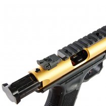 WE G Series Galaxy Gas Blow Back Pistol - Gold