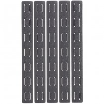 PTS BCM KeyMod Rail Panel Kit 5.5 Inch 5pcs - Black