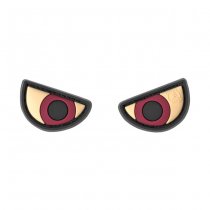 JTG Angry Eyes Rubber Patch - Color