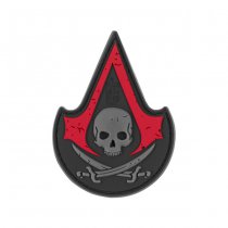 JTG Assassin Skull Rubber Patch - Blackmedic