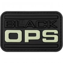 JTG Black OPS Rubber Patch - Glow in the Dark