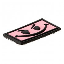 JTG Evil Smile Rubber Patch - Pink