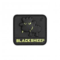 JTG Little Black Sheep Rubber Patch - Glow in the Dark