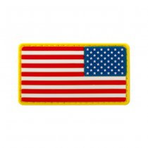 JTG US Flag Rubber Patch Reversed - Colored