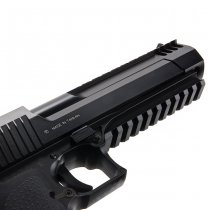 KWC DE .50AE L6 CO2 Blow Back Pistol - Black