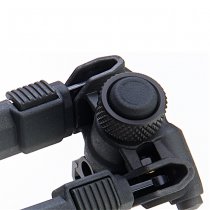 GK Tactical Adjustable Polymer Bipod - Black