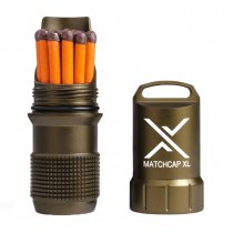 Exotac Matchcap XL Case - Olive Drab