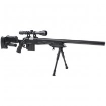 Well MB4413D Sniper Rifle Set - Black