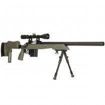 Well MB4413D Sniper Rifle Set - Olive