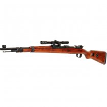 Snow Wolf 98K Spring Sniper Rifle & Scope - Wood