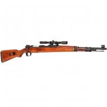 Snow Wolf 98K Spring Sniper Rifle & Scope - Wood