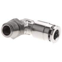 EpeS HPA 6mm Hose Coupling 90 Degree - Outer 1/8 NPT