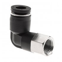 EpeS HPA 6mm Hose Coupling 90 Degree - Inner 1/8 NPT