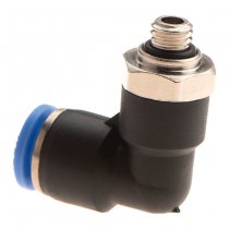 EpeS HPA 6mm Hose Coupling 90 Degree - Outer M6 Thread