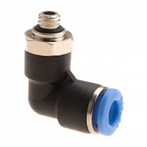 EpeS HPA 6mm Hose Coupling 90 Degree - Outer M6 Thread
