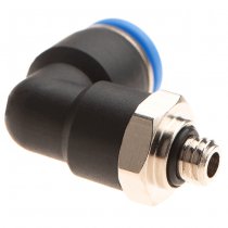 EpeS HPA 6mm Hose Coupling 90 Degree - Outer M6 Thread