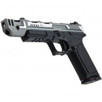 EMG Strike Industries ARK-17 Comp Gas Blow Back Pistol - Black / Grey