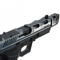 EMG Strike Industries ARK-17 Comp Gas Blow Back Pistol - Black / Grey