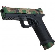 RWA Agency Arms EXA Gas Blow Back Pistol - Cerakote Woodland