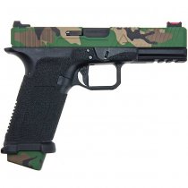 RWA Agency Arms EXA Gas Blow Back Pistol - Cerakote Woodland