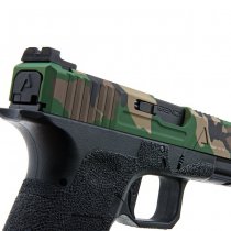 RWA Agency Arms EXA Gas Blow Back Pistol - Cerakote Woodland