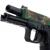 RWA Agency Arms EXA Gas Blow Back Pistol - Cerakote Woodland