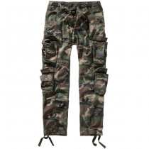 Brandit Pure Slim Fit Trousers - Woodland - S