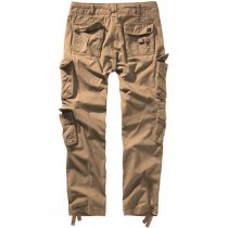 Brandit Pure Slim Fit Trousers - Beige - S