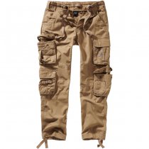 Brandit Pure Slim Fit Trousers - Beige - 2XL