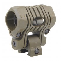 Element 5 Positions Flashlight Mount - Tan