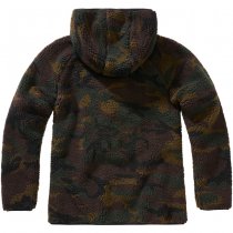 Brandit Ladies Teddyfleecejacket Hood - Woodland - M