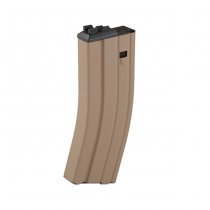 WE M4 30rds CO2 Blow Back Rifle Magazine - Tan