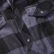 Brandit Checkshirt Sleeveless - Black / Grey - S