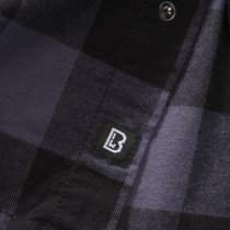 Brandit Checkshirt Sleeveless - Black / Grey - 5XL