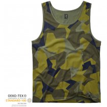 Brandit Tank Top - Swedish Camo M90 - S