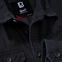 Brandit Ladies Vintageshirt Longsleeve - Black - 5XL