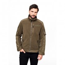 Brandit Fleecejacket Ripstop - Olive - S