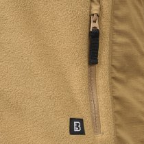 Brandit Fleecejacket Ripstop - Camel - S