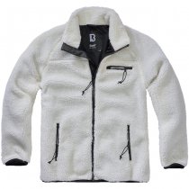 Brandit Teddyfleece Jacket - White - XL