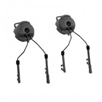 Z-Tactical ComTac Headset Helmet Rail Adapter Set - Black