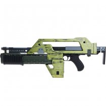 Snow Wolf M41A Aliens Pulse Rifle AEG - Battle Worn