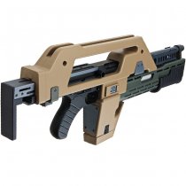 Snow Wolf M41A Aliens Pulse Rifle AEG - Tan