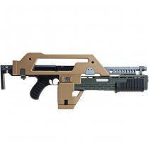 Snow Wolf M41A Aliens Pulse Rifle AEG - Tan