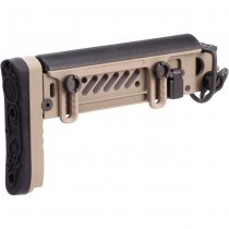 5KU PT-1 E&L AK Telescopic Side Folding Buttstock Gen. 2 - Tan