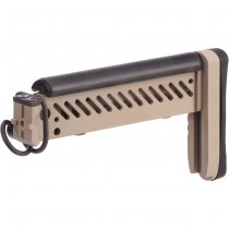 5KU PT-1 E&L AK Telescopic Side Folding Buttstock Gen. 2 - Tan