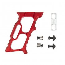 5KU Angled M-LOK & KeyMod Compatible Foregrip Long - Red